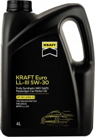 Фото - Моторное масло Kraft Euro LL-III 5W-30 4 л