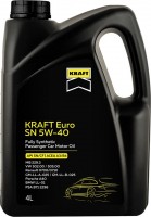 Фото - Моторное масло Kraft Euro SN 5W-40 4 л