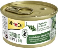 Фото - Корм для кошек GimCat Superfood Shiny Cat Duo Tuna 70 g 