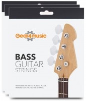 Фото - Струны Gear4music 3 Pack of Bass Guitar Strings Set 