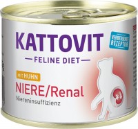 Фото - Корм для кошек Kattovit Renal Canned with Chicken  185 g