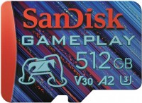 Фото - Карта памяти SanDisk GamePlay microSD Card for Mobile and Handheld Console Gaming 512 ГБ