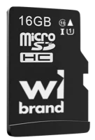 Фото - Карта памяти Wibrand microSD UHS-I Class 10 + Adapter 16 ГБ