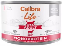 Фото - Корм для кошек Calibra Cat Life Adult Beef 200 g 