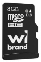 Фото - Карта памяти Wibrand microSD Class 10 8 ГБ