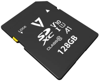 Фото - Карта памяти V7 SDXC Card V10 U1 A1 CL10 UHD 128 ГБ