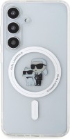 Фото - Чехол Karl Lagerfeld Karl&Choupette Glitter MagSafe for Galaxy S24 Plus 