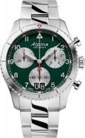 Фото - Наручные часы Alpina Startimer Pilot Quartz Chrono Big Date AL-372GRS4S26B 