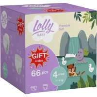 Фото - Подгузники Lolly Premium Soft Set 4 / 66 pcs 