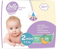 Фото - Подгузники Lolly Premium Soft Diapers 2 / 34 pcs 