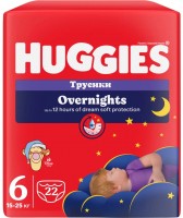 Фото - Подгузники Huggies Overnites Pants 6 / 22 pcs 