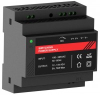 Фото - ИБП Kraft Energy PSU-1205DIN(P)