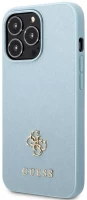 Фото - Чехол GUESS Saffiano Small Metal Logo for iPhone 13 Pro Max 