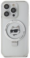 Фото - Чехол Karl Lagerfeld Ring Stand Choupette Head for iPhone 15 Pro 