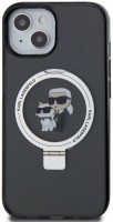 Фото - Чехол Karl Lagerfeld Ring Stand Karl&Choupette MagSafe for iPhone 15 