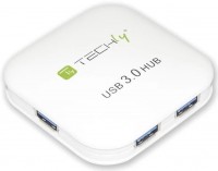 Фото - Картридер / USB-хаб TECHLY USB 3.0 Super Speed Hub 4 Ports 