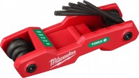 Набор инструментов Milwaukee Folding Torx Key Set 8 pc (4932480979) 