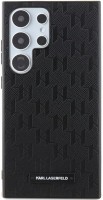 Фото - Чехол Karl Lagerfeld Saffiano Mono Metal Logo for Galaxy S24 Ultra 