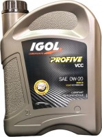 Фото - Моторное масло Igol Profive VCC 0W-20 2 л