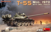 Фото - Сборная модель MiniArt T-55 Mod 1970 with OMSh Tracks (1:35) 