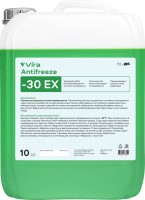 Фото - Охлаждающая жидкость VIRA Antifreeze EX -30C Green 10 л