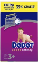 Фото - Подгузники Dodot Activity 3+ / 120 pcs 