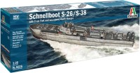 Фото - Сборная модель ITALERI Schnellboot S-26/S-38 (1:35) 