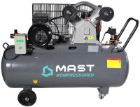 Фото - Компрессор Mast VA90/200L 220V 200 л сеть (230 В)