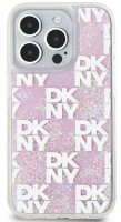 Фото - Чехол DKNY Liquid Glitter Multilogo for iPhone 15 Pro Max 