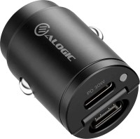 Фото - Зарядное устройство ALOGIC Rapid Power 30W Mini Car Charger 2xUSB-C 