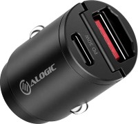 Фото - Зарядное устройство ALOGIC 30W Rapid Power Mini Car Charger USB-C & USB-A 