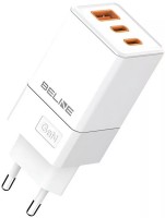 Фото - Зарядное устройство Beline Wall Charger 2xUSB C+USB A GaN 65W 