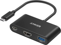 Фото - Картридер / USB-хаб ANKER PowerExpand 3-in-1 USB-C Hub 