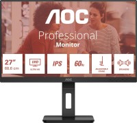 Фото - Монитор AOC U27E3UF 27 "  черный