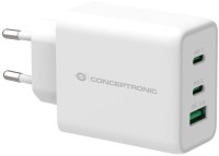 Фото - Зарядное устройство Conceptronic 3-Port 65W GaN USB PD Charger 