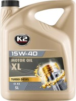 Фото - Моторное масло K2 Motor Oil 15W-40 XL-TD 5L 5 л