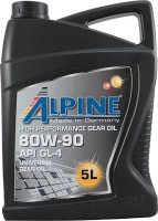 Фото - Трансмиссионное масло Alpine Gear Oil TS 80W-90 GL-4 5L 5 л