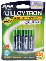 Фото - Аккумулятор / батарейка Lloytron 4xAAA 1100mAh 