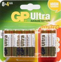 Фото - Аккумулятор / батарейка GP Ultra Alkaline  12xAA