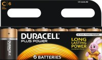 Фото - Аккумулятор / батарейка Duracell  6xC Plus Power