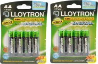 Фото - Аккумулятор / батарейка Lloytron 8xAA 1300 mAh 