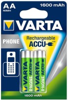 Фото - Аккумулятор / батарейка Varta Phone 2xAA 1600 mAh 