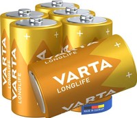 Фото - Аккумулятор / батарейка Varta Longlife 6xD 