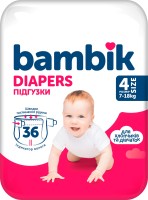 Фото - Подгузники Bambik Diapers 4 / 36 pcs 