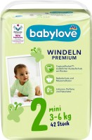 Фото - Подгузники Babylove Premium 2 / 42 pcs 