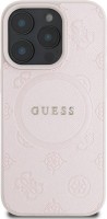 Фото - Чехол GUESS Saffiano Peony Classic Logo with MagSafe for iPhone 16 Pro Max 