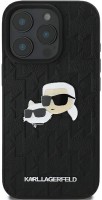 Фото - Чехол Karl Lagerfeld Monogram Karl&Choupette Head Pin for iPhone 16 Pro 