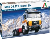 Фото - Сборная модель ITALERI MAN 26.321 Formel Six (1:24) 