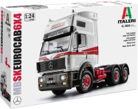 Фото - Сборная модель ITALERI Mercedes-Benz Sk Eurocab 6x4 (1:24) 