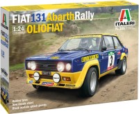 Фото - Сборная модель ITALERI Fiat 131 Abarth Rally Olio Fiat (1:24) 